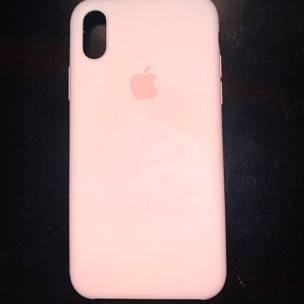 Apple IPhone X pink sand phone case